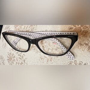 kate spade Black Polka Dot Kids Glasses